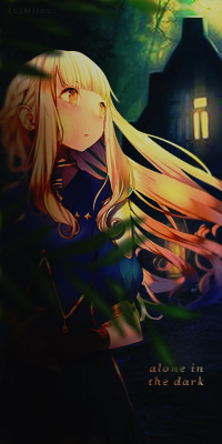 In the dark, par Milou