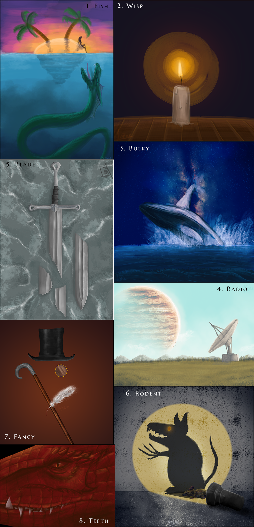 Inktober [1/4], par Galad-El