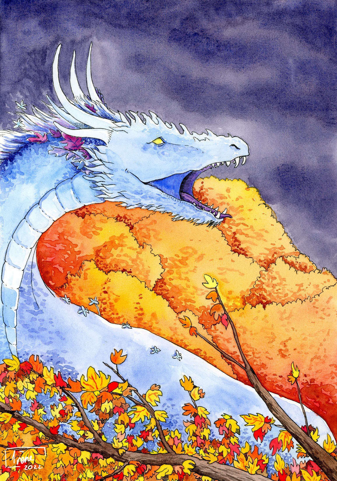 Le Dragon de l’Hiver, par Galad-El