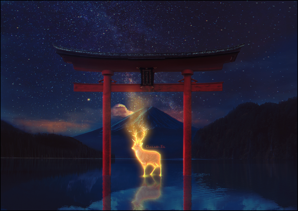 Lightning Deer, par Galad-El