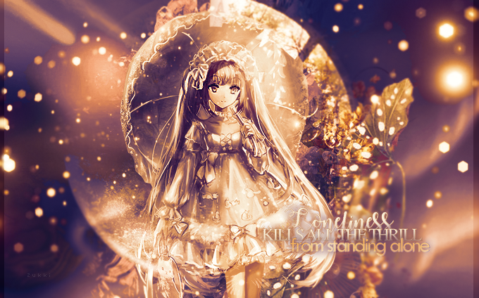 Loneliness kills all the thrill.., par Zukki