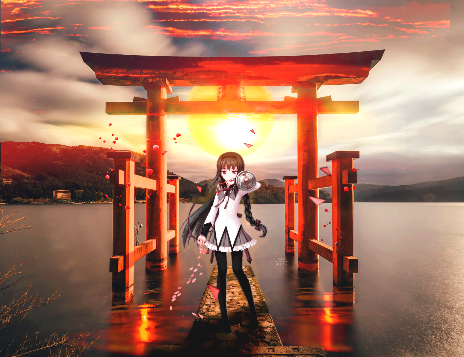 Lonely Heart Sunset, par Zukki