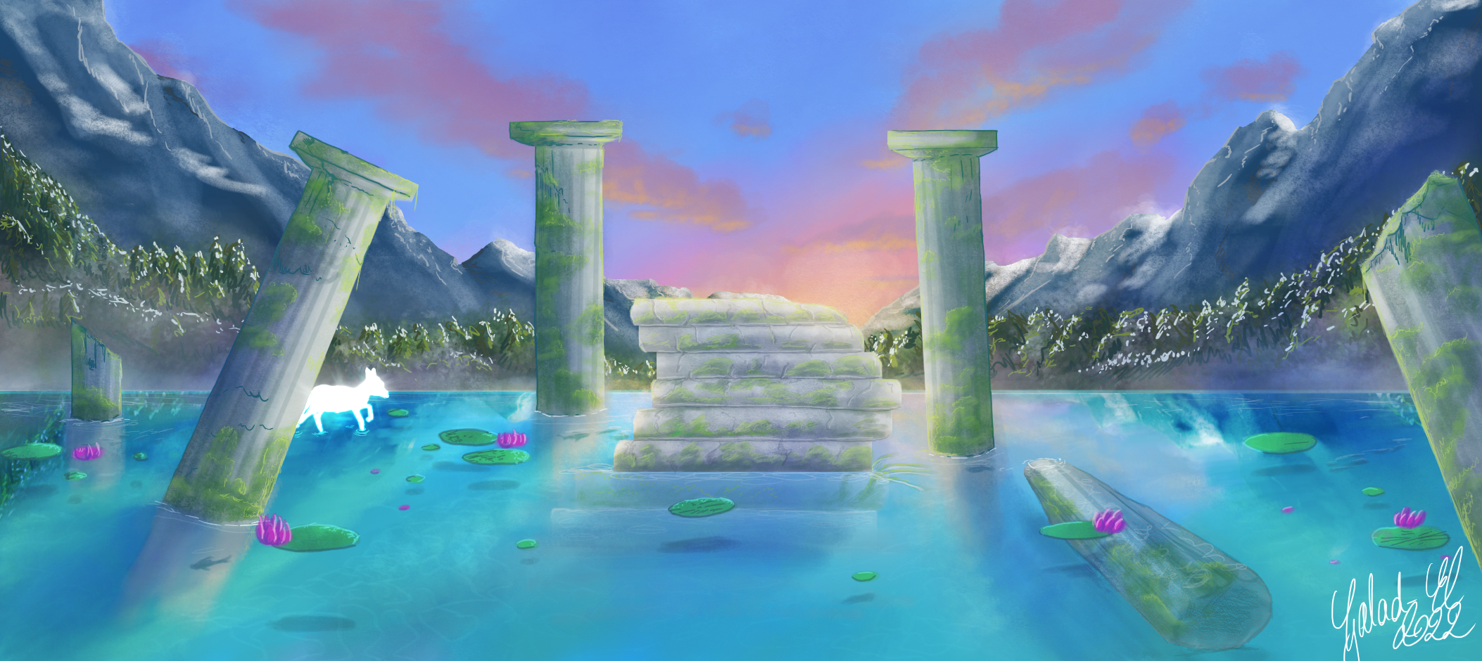 Sanctuaire Perdu, par Galad-El