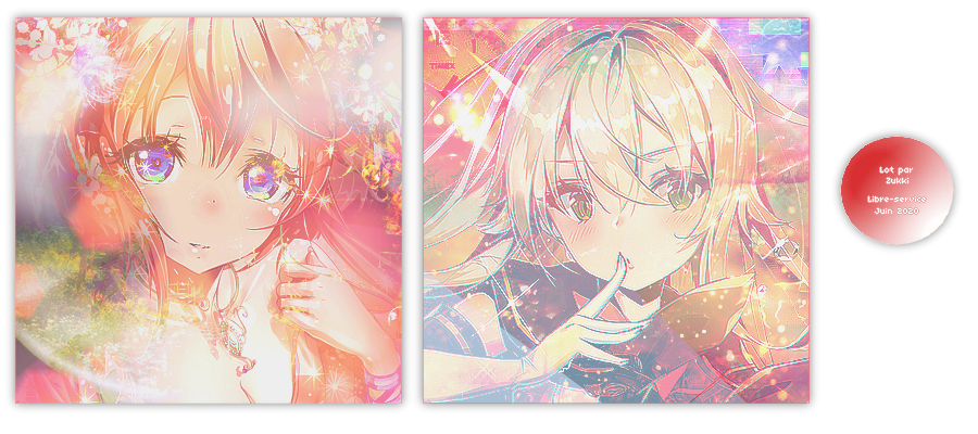 [Lot] - Avatars carrés, par Zukki