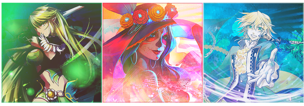 [Lot] - Avatars carrés 330x330, par Zukki