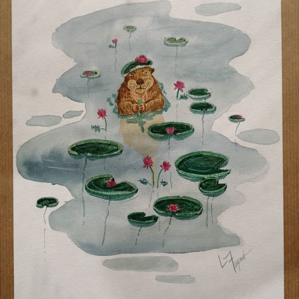 La loutre, par Naütilus.