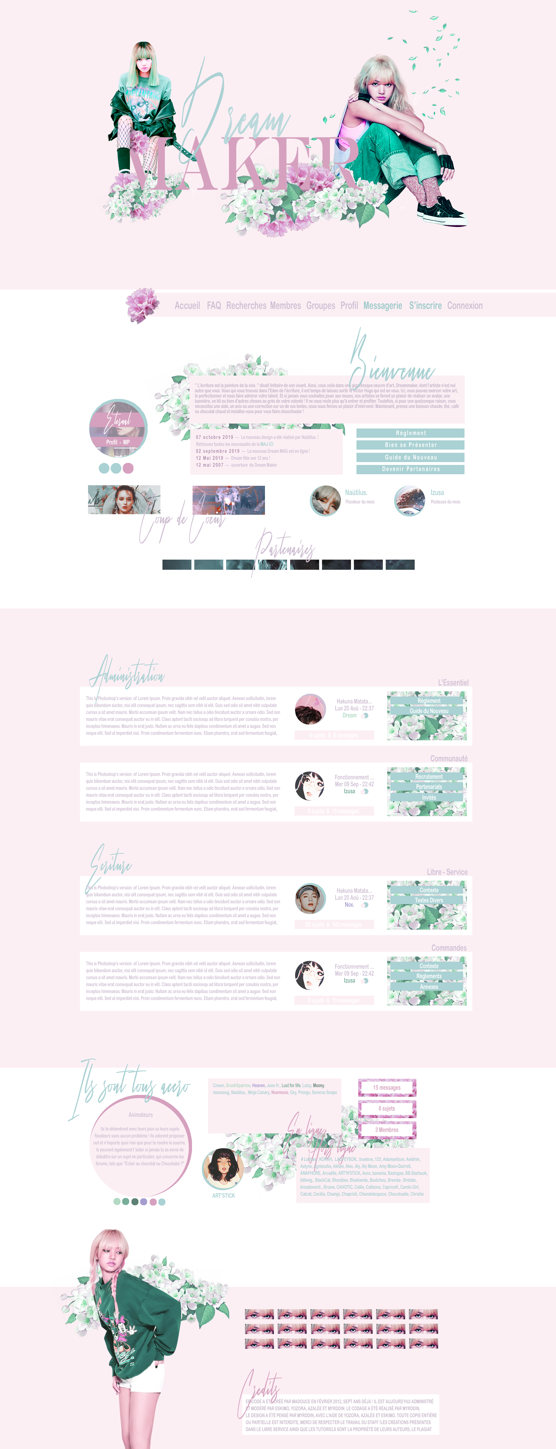 Maquette - Dream, par Naütilus.