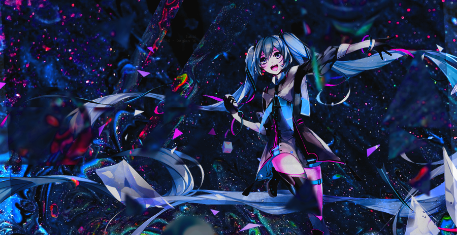 Explosion abstraite, par Zukki