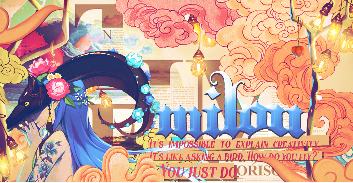 Milou signature, par Milou