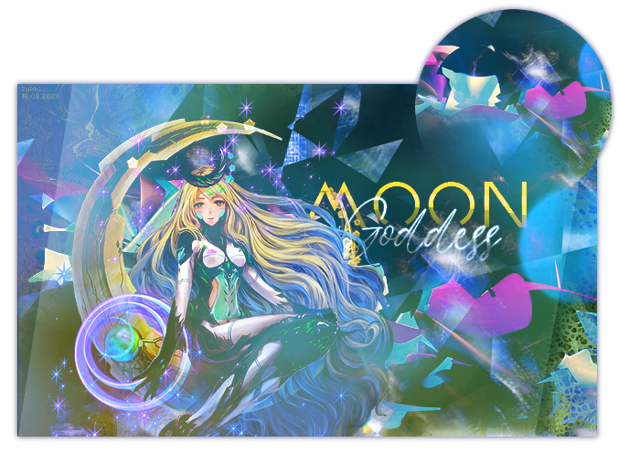Moon Goddess, par Zukki
