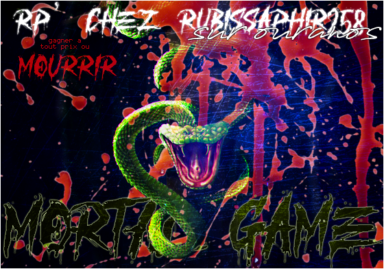 Mortal game (avec sang), par emily1303