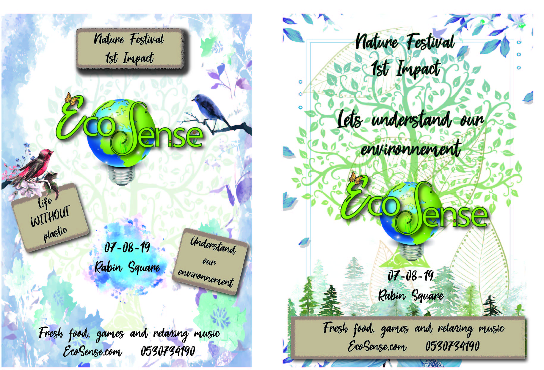 Festival affiche et goodies 1.1, par AnarælXIII