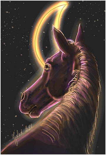 Neon Horse, par Galad-El