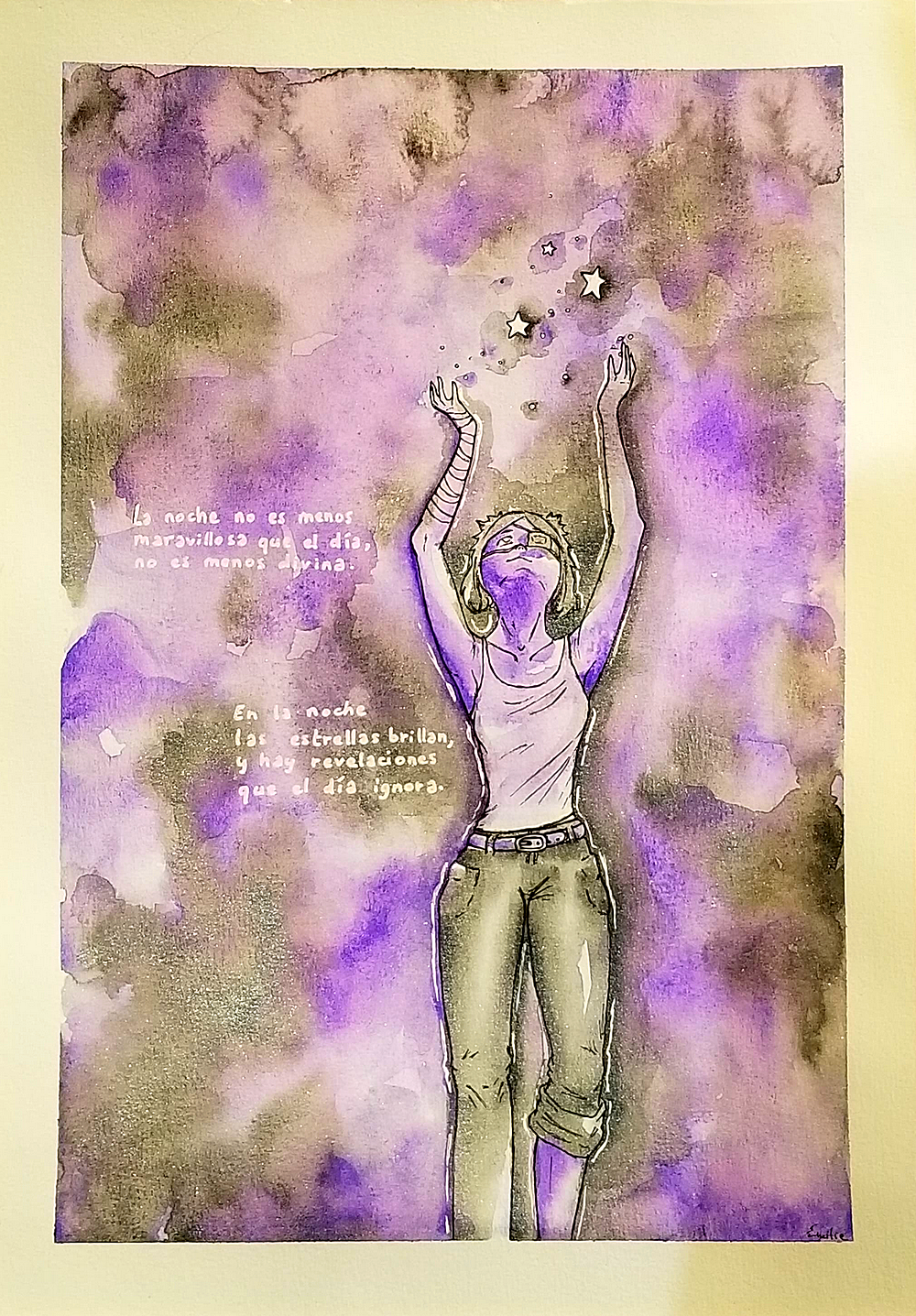 Las estrellas, par Milou