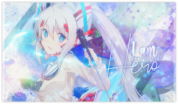 I am my own hero, par Zukki