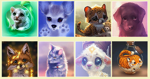 [Libre-service] Pack Animaux, par Zukki