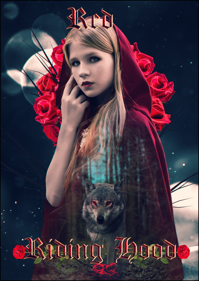 Le petit chaperon rouge, par Galad-El