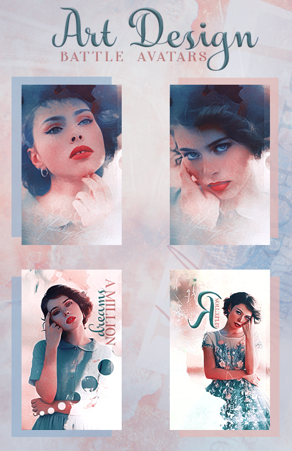 Planche avatars, par Pandora