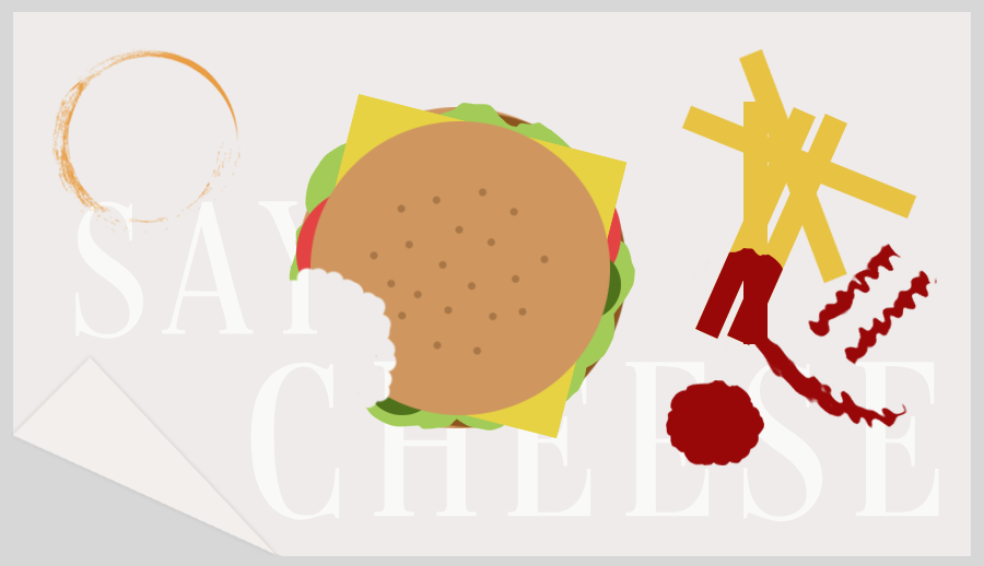 Plateau de fast food, par Azumii