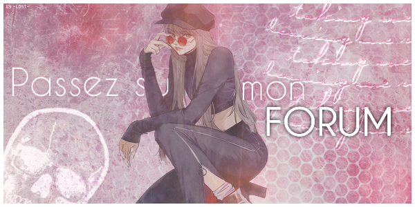 •| Mon forum, par -Lost-