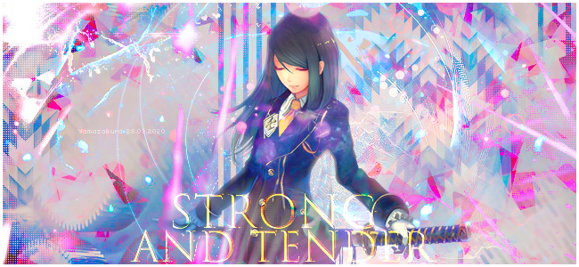 Strong and tender, par Yamazakura