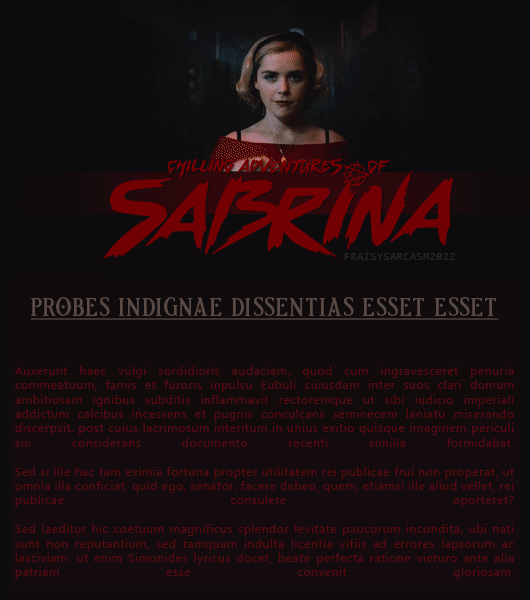 Fiche Equideow Sabrina, par Fraisy Sarcasm