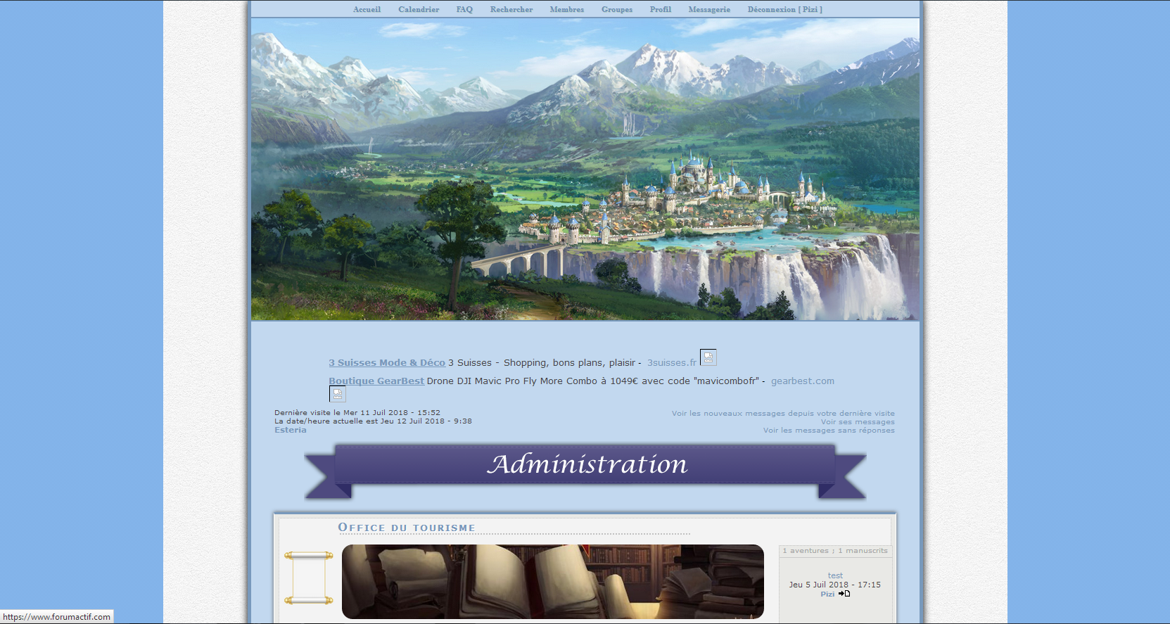 Estéria V1 haut, par Pizi