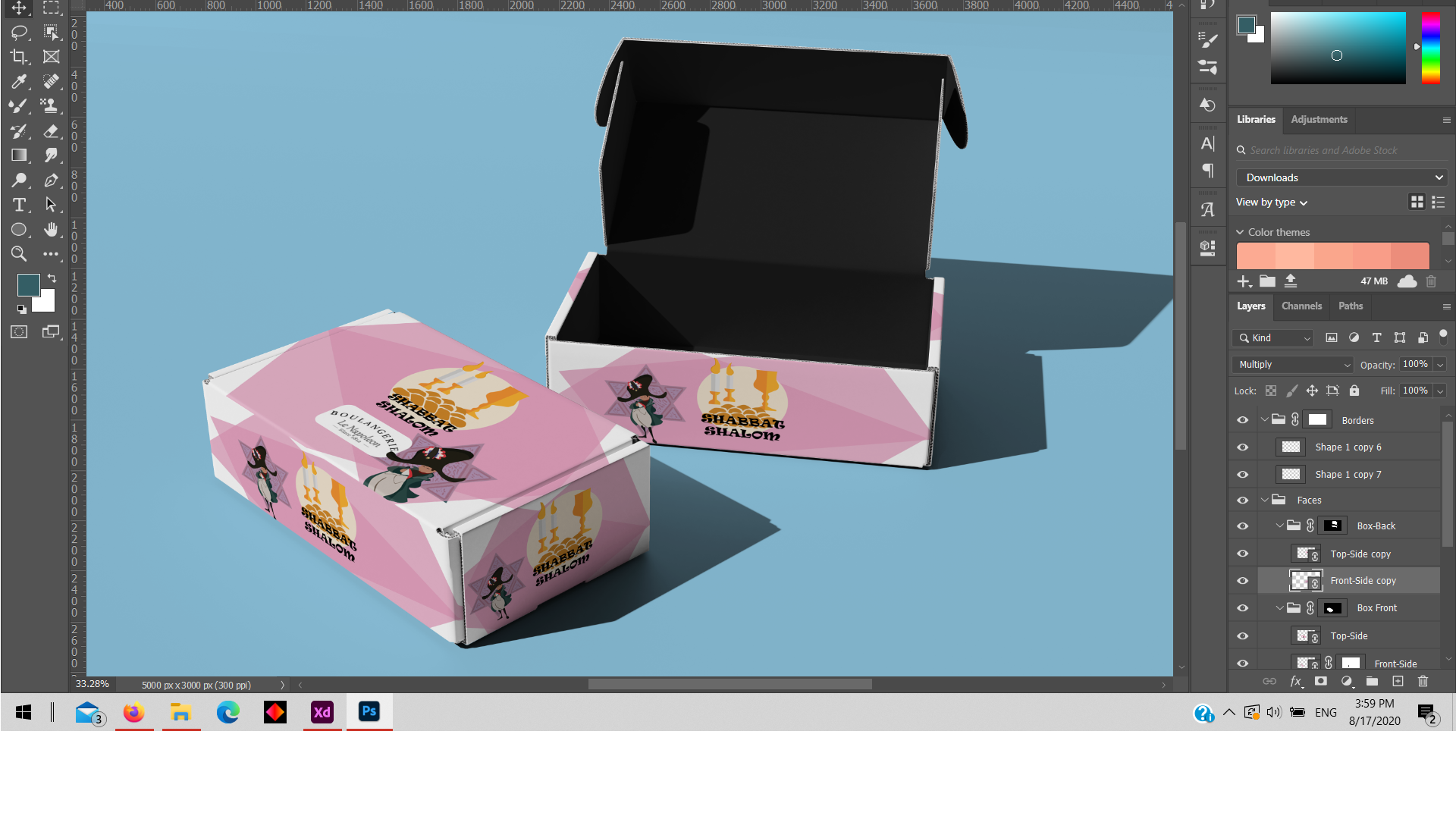 Boulangerie App design 1.14, par AnarælXIII