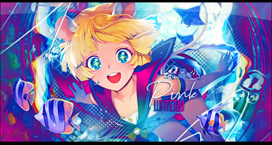 [sign] Pink Watery, par LouNa