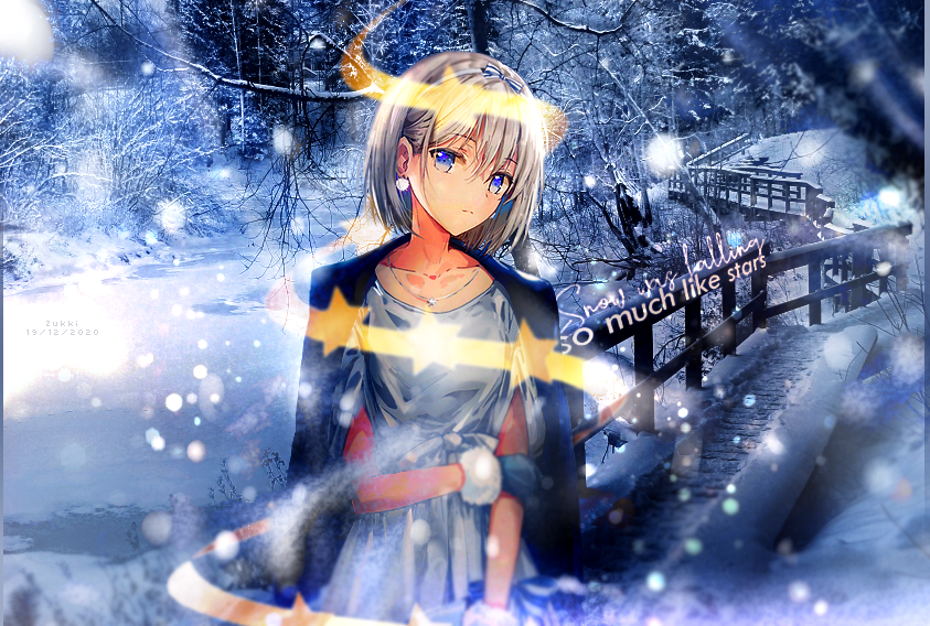 Snow was falling..., par Zukki