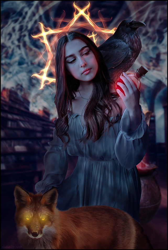 Sorcière, par Galad-El