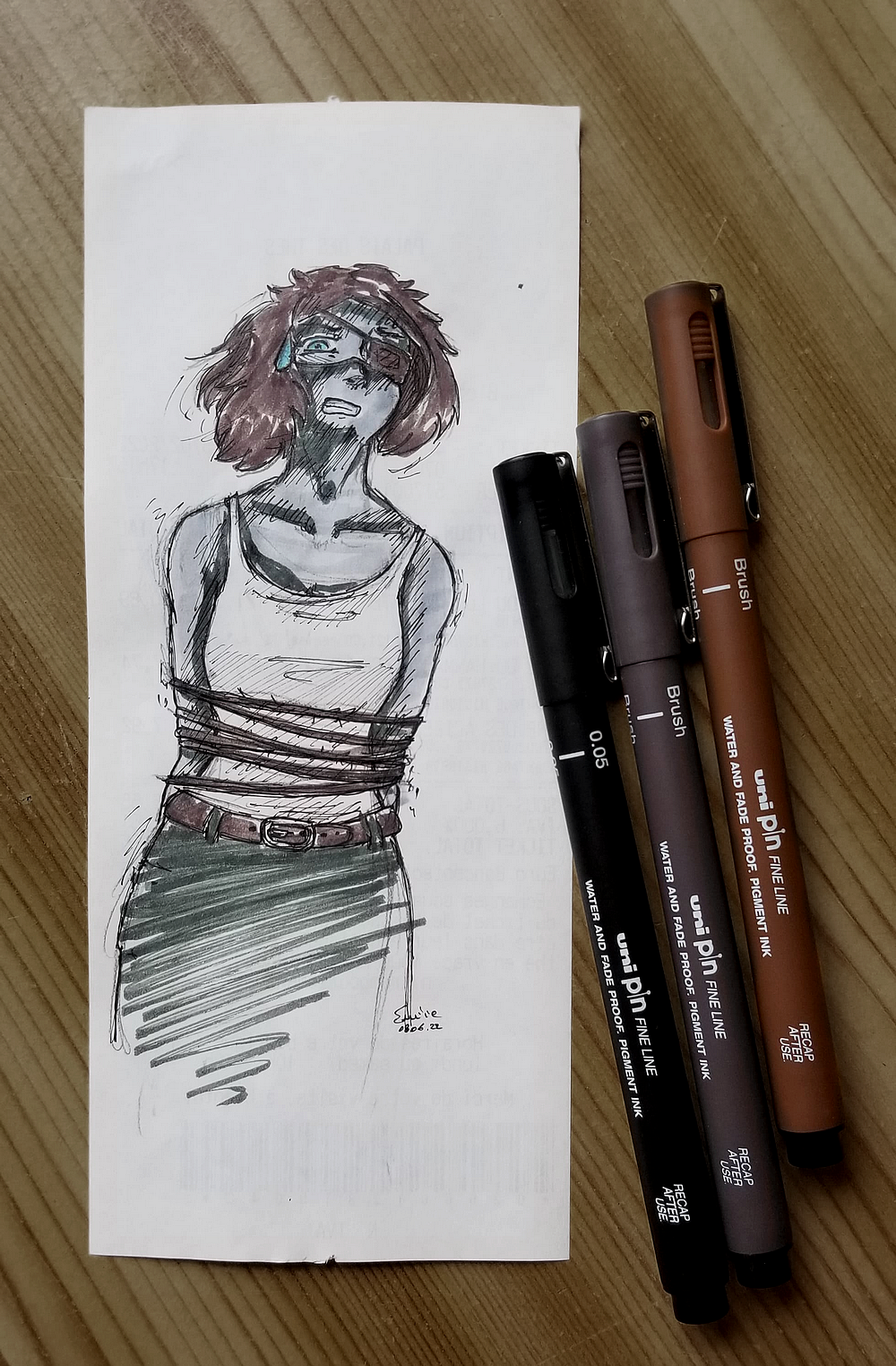 En gris et sepia, par Milou