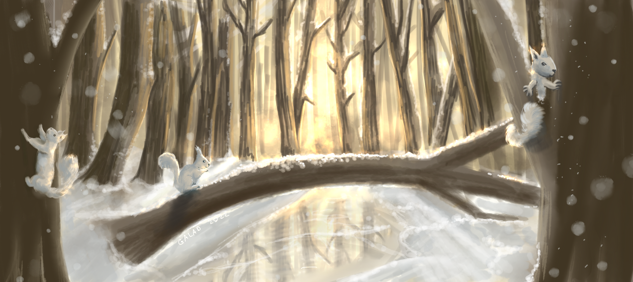 Winter Forest, par Galad-El