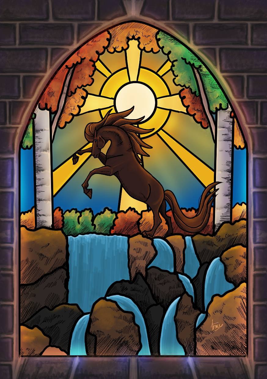 Couverture de carnet, par Galad-El