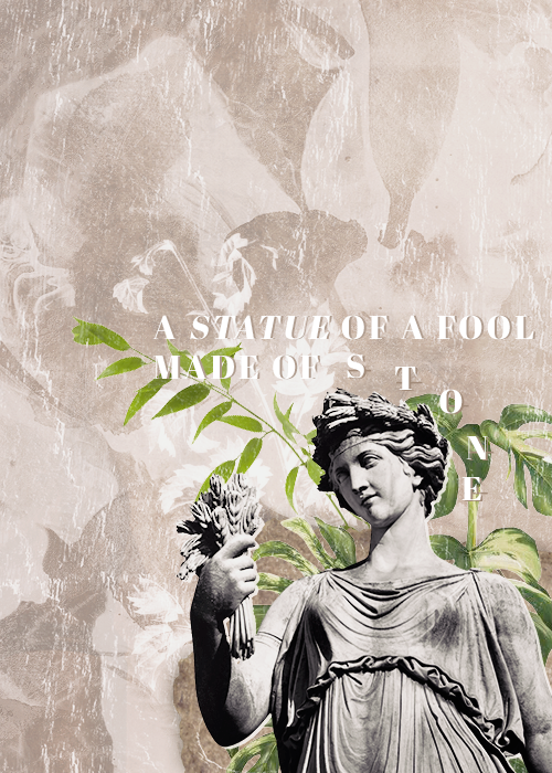 Statue of a fool, par Blake