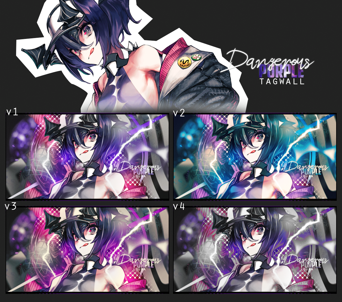 [TAG] Dangerous Purple, par LouNa