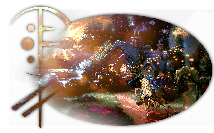 The face of a Warrior, par Zukki