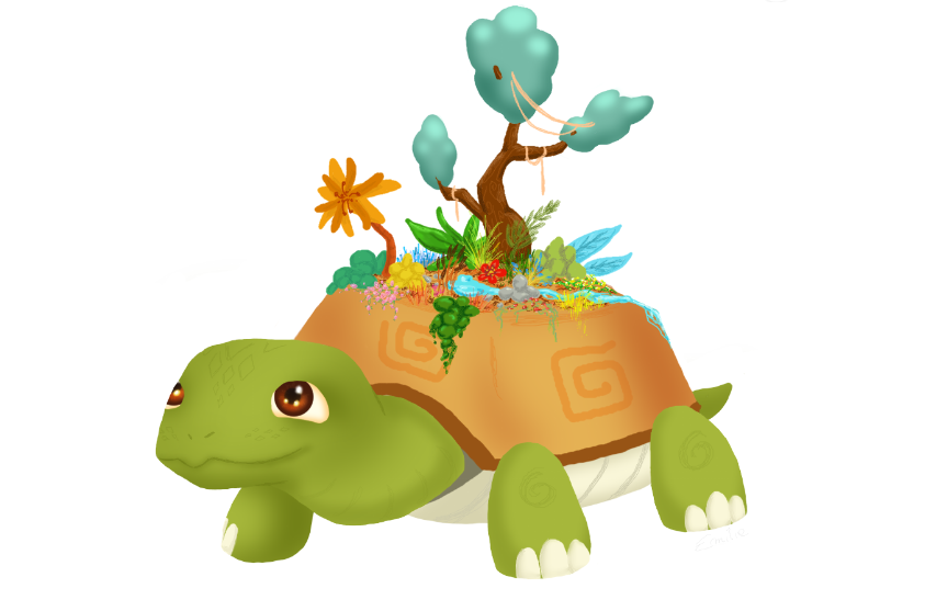 Carapace verte, par Milou