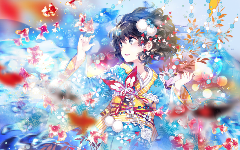 in the ocean, par Plume`