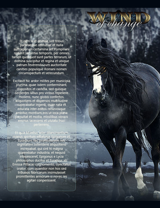 Fiche wind of change, par Fraisy Sarcasm