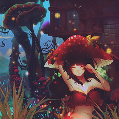 Champignon avatar [LS], par Milou